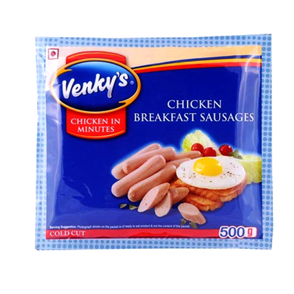 Venkys Chicken Breakfast Sausages